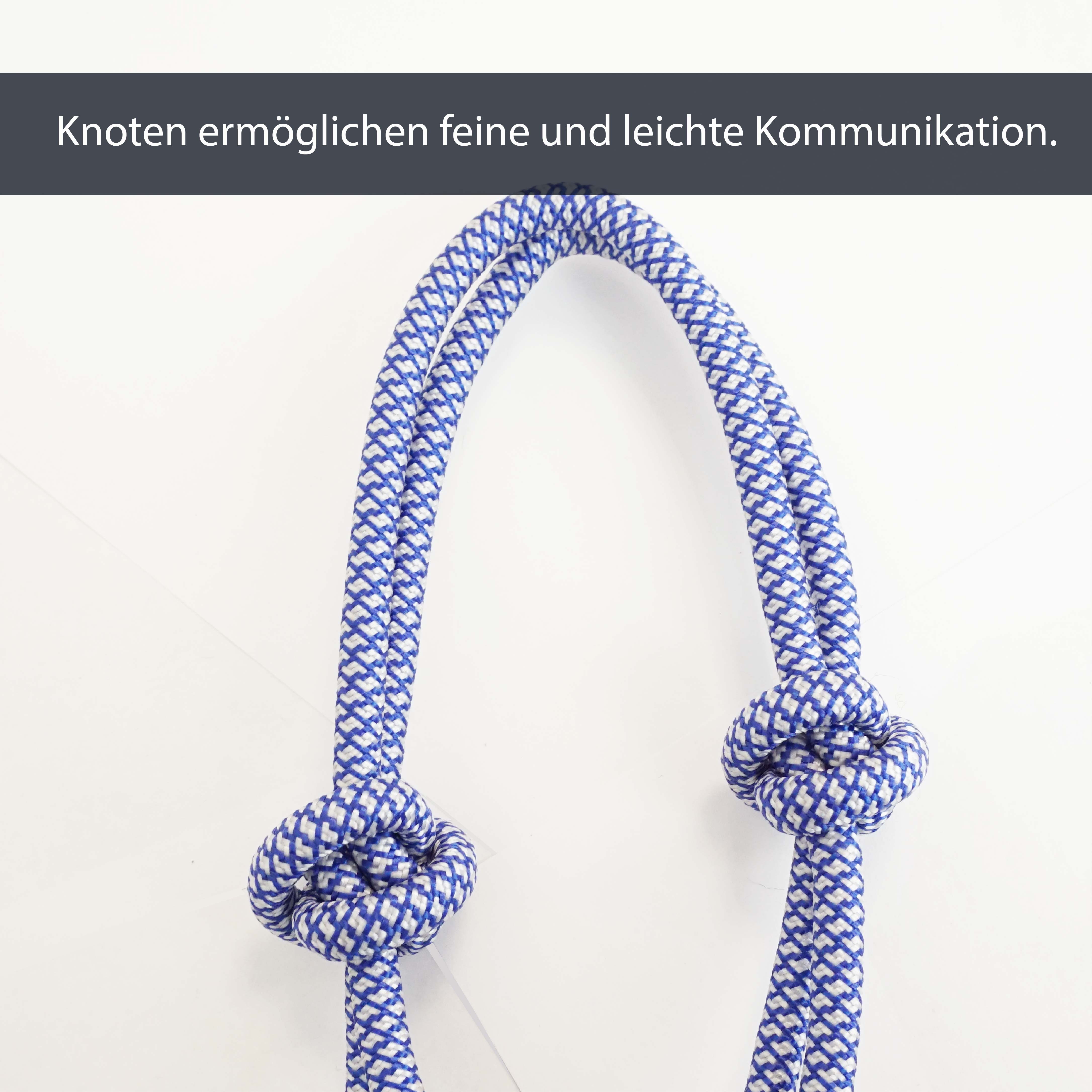 Knotenhalfter für Bodenarbeit, Trainingshalfter